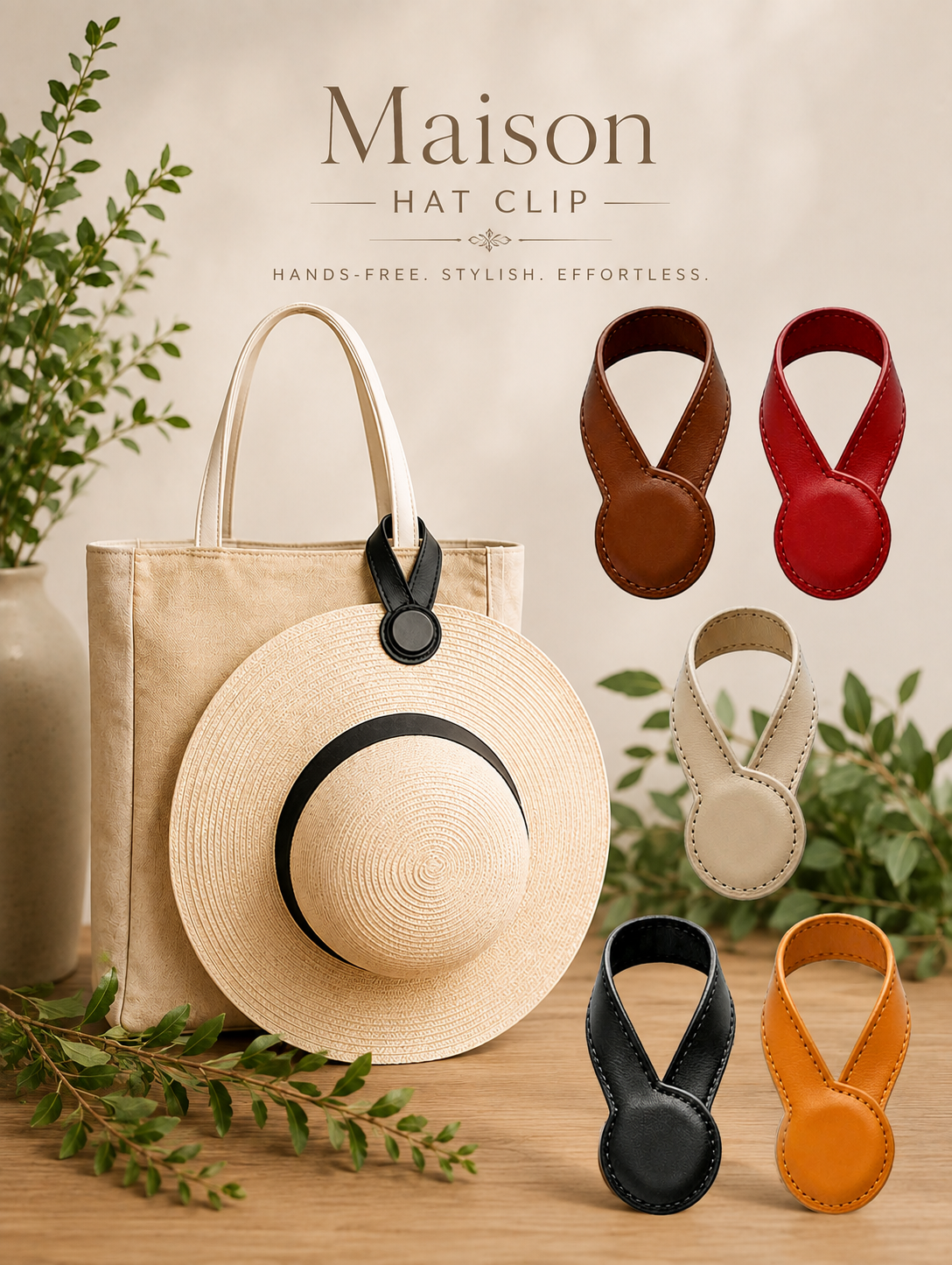 SMHR Shop™ Maison Hat Clips