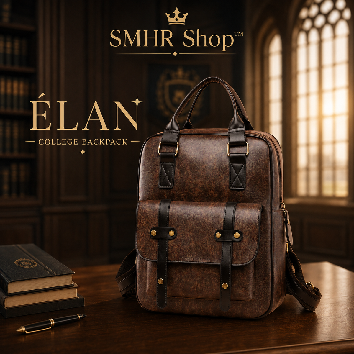 SMHR Shop™ Elan College Backpack