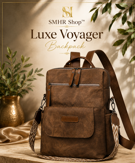 SMHR Shop™ Luxe Voyager Backpack
